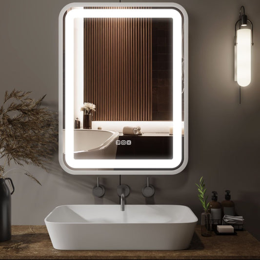 Bathroom Vanity Mirror LED Makeup Mirror Over Sink